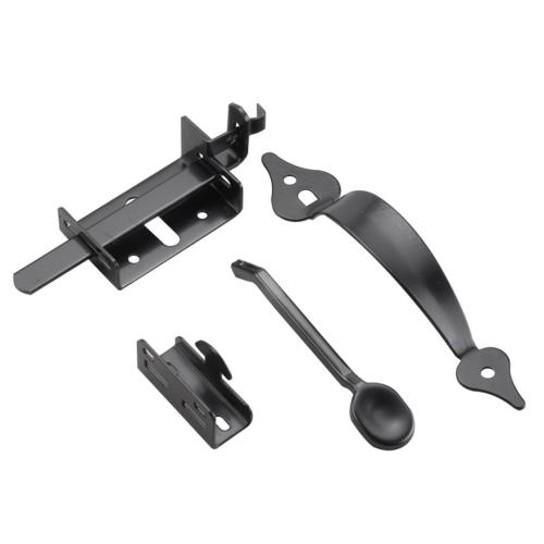 THUMB LATCH DECORATIVE BLACK