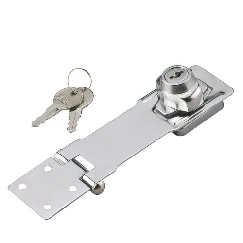CHROME LOCKING HASP 4-1/2"