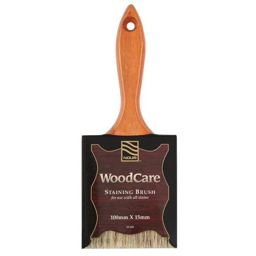 WOODCARE BRISTLE STAIN BRUSH 4"