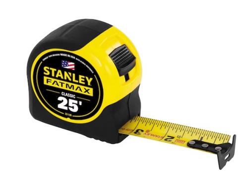 1-1/4"X 25' FATMAX STANLEY TAPE