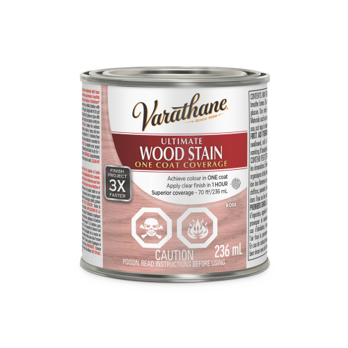 ULTIMATE WOOD STAIN 236ML ROSE