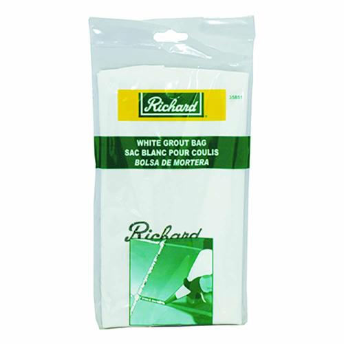 WHITE GROUT BAG