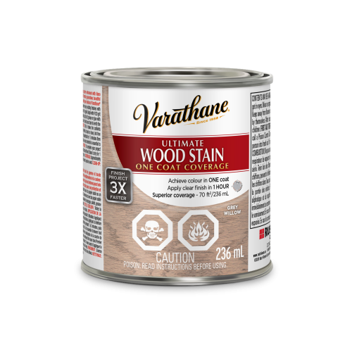 ULTIMATE WOOD STAIN 236ML GREY
