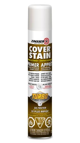 TURBO ZINSSER COVER STAIN