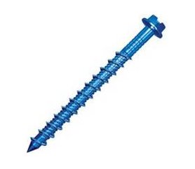 Tapcon BX51040 Concrete Anchor with Bit, 1/4 in Dia, 1-3/4 in L, Climaseal