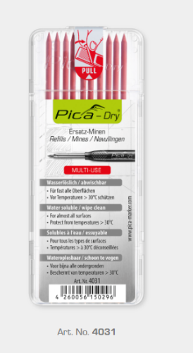 PICA DRY REFILL-SET RED