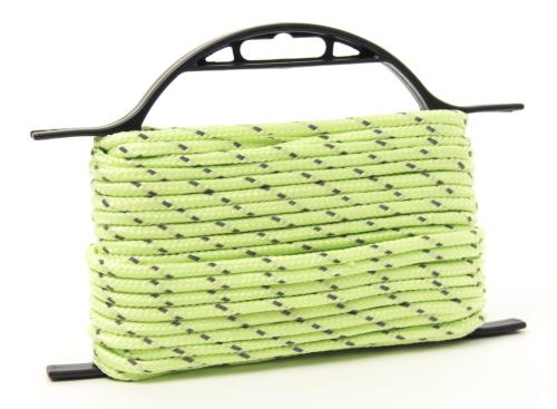 ROPE DB PP RFL 5/32"X50'YEL (R)