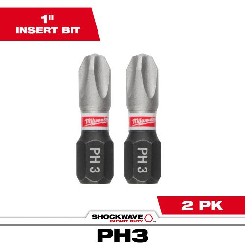 MILWAUKEE INSERT BIT PHILLIP #3
