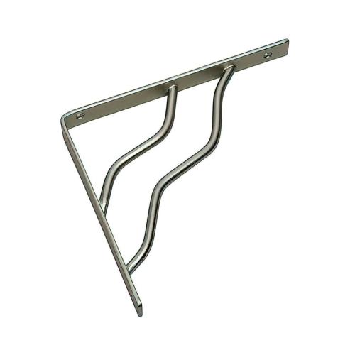 ORN.BRACKET 8"X7" BRUSH NKL (R)