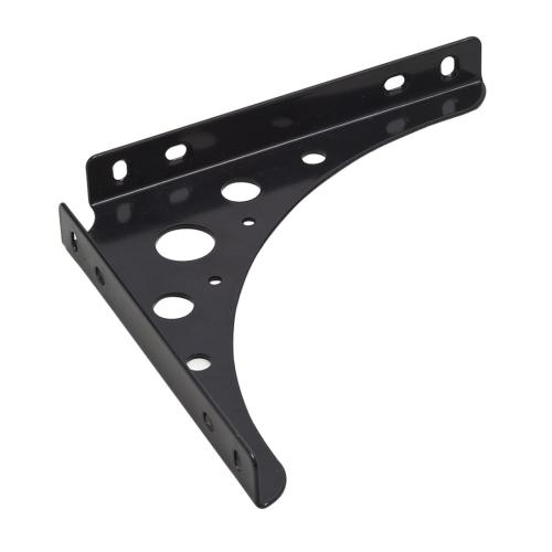 SHELF BRACKET 8X8 BLACK (R)
