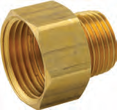 3/4F HOSE X 1/2 MIP ADAPTER BR