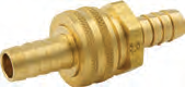 1/2" HOSE COUPLING COMPLETE