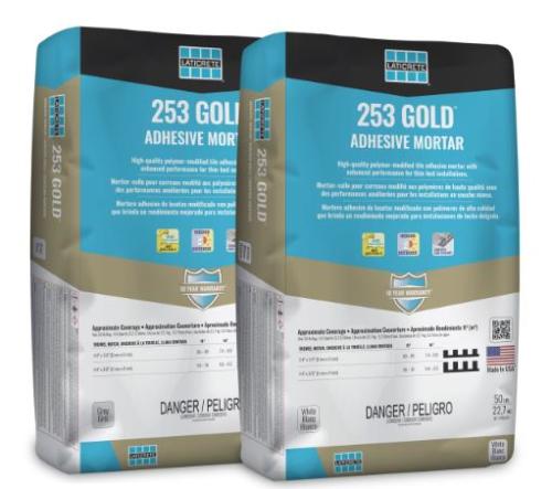 50LB #253 GOLD LATICRETE GREY