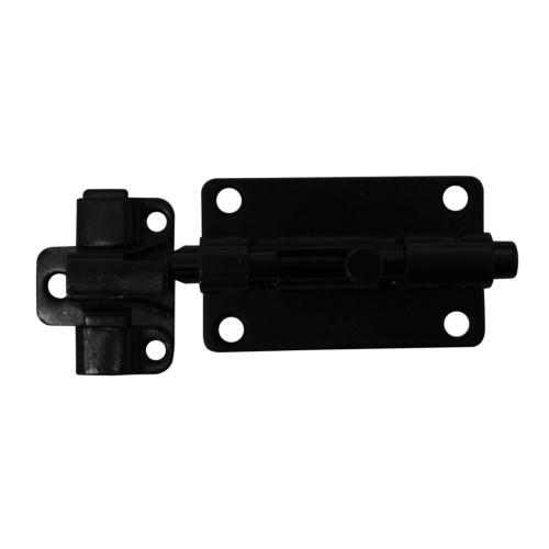 BLACK ADJ.H.D.BARREL BOLT 4"