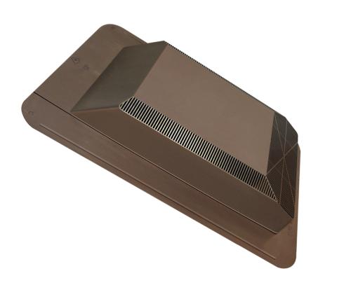 DURAFLO SLANT BACK VENT BROWN