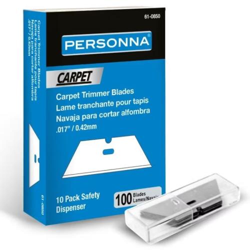 PERSONNA CARPET TRIMMER BLD 100PK