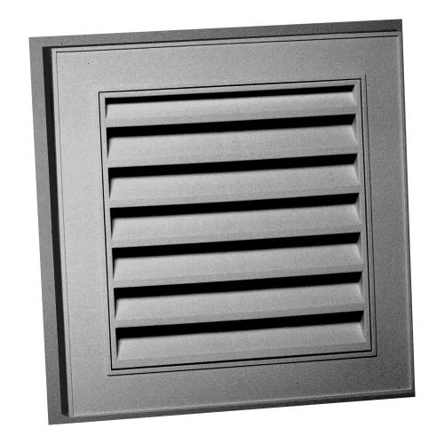 15"x15" SQUARE GABLE VENTS BLK