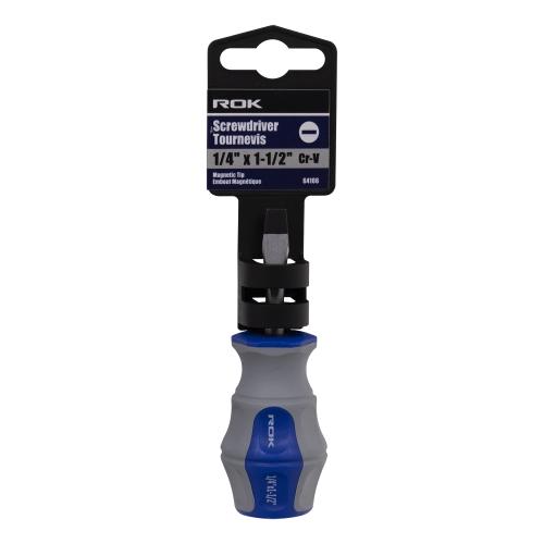 SCREWDRIVER SLOT 1/4" x 1 1/2"