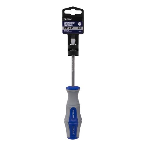 SCREWDRIVER SLOT 1/4" x 4"