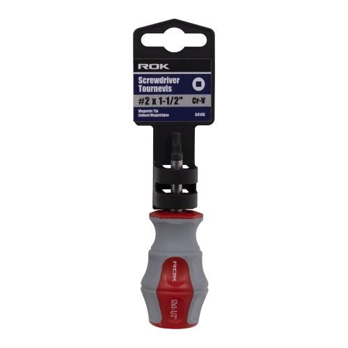 SCREWDRIVER SQUARE #2 x 1 1/2"