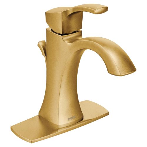 MOEN VOSS SGL HDL GOLD LAV FAUCET