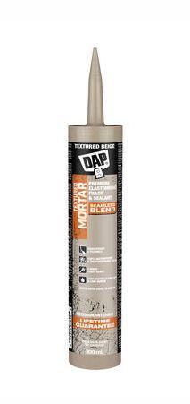 TEXTURED MORTAR Premium Elastomeric Filler & Sealant – Grey, 300 mL