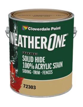 W/ONE SOLID HIDE ACR STN CLR BS