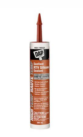 HIGH TEMP 100% RTV Silicone Sealant – Red, 300 mL