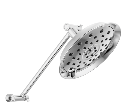 DELTA 3 FUNCTION SHOWERHEAD WITH ADJUSTABLE ARM CHROM