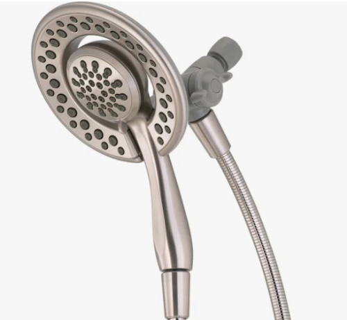 DELTA IN2ITION 4 SETTING SHOWER HEAD SATIN NICKEL