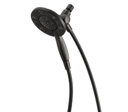 DELTA IN2ITION 4 SETTING SHOWER HEAD COMBO BLACK