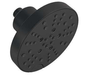 DELTA 5 FUNCTION H20 KINETIC SHOWER BLACK