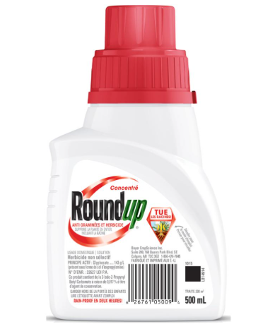 ROUNDUP GRASS AND WEED KILLER 500ML