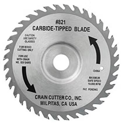 Crain carbide tipped blade for USE W/812 and 825 UNDERCUT SAWS