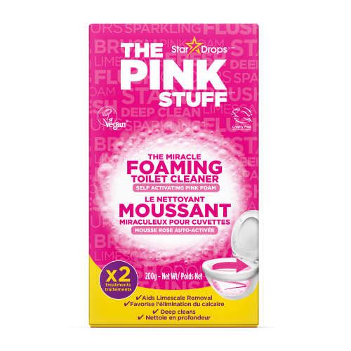 THE MIRACLE POWER FOAMING TOILET CLEANER 2PK