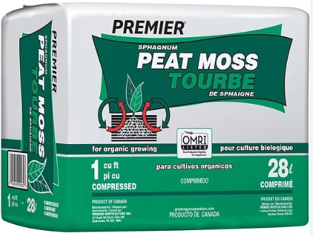 SPHAGNUM PEAT MOSS 1CF