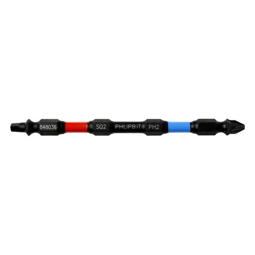 TX PBIT SQ2+PH2 RED/BLU 4"