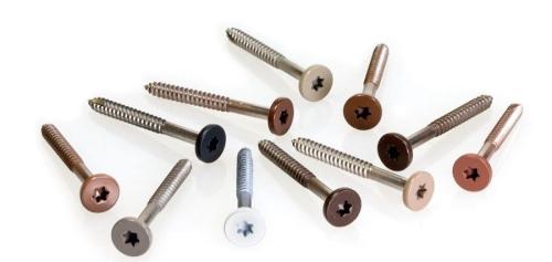 10X1 7/8" WRM GRAY #54 FASCIA SCREW 100PC