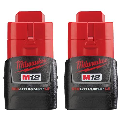 MILWAUKEE M12 REDLITHIUM 2-PAK