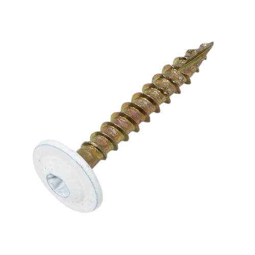 GRK 8x1 1/8" WHT CAB SCR (100)