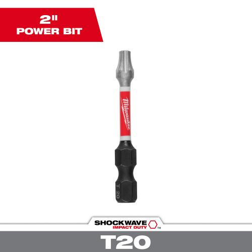 MILWAUKEE 2: POWER BIT TORX20