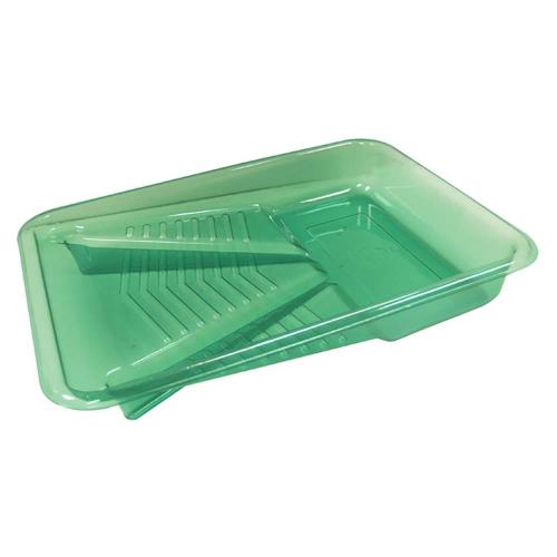 9-1/2 GREEN PLASTIC TRAY