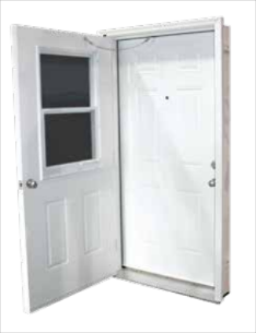 3'0" 6-P COMBO 2X4 LH C/W STORM