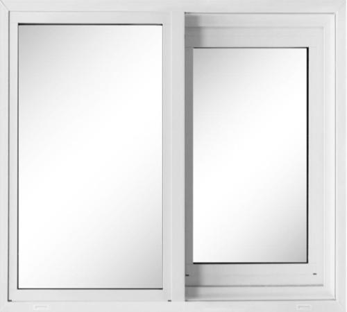 GARAGE SLIDER 48 X 36 HS1 2 1/8 RO - 48 1/4 X 36 7/16