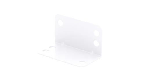 WHITE CORNER BRACE 1-3/4X1(10)