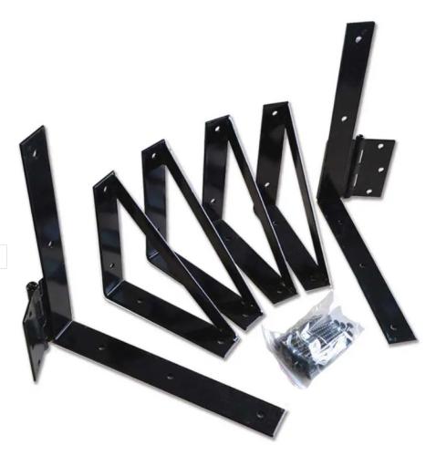 SIMPLE GATE KIT BLK PYLEX 11050