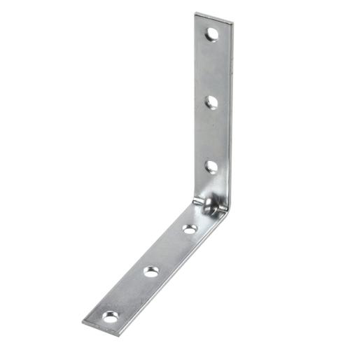 ZINC CORNER BRACE 6X1-1/8"