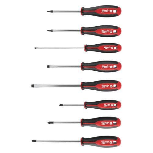 8PC SCREWDRIVER SET W SQ