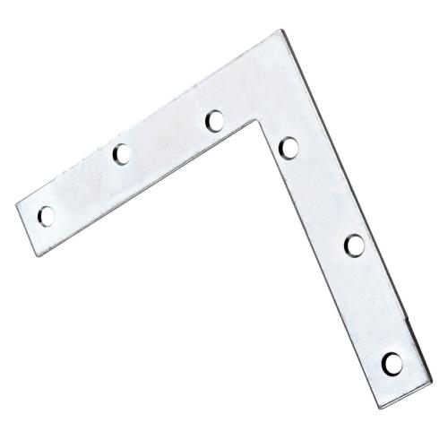 ZINC FLAT CORNER IRON 6"X1"
