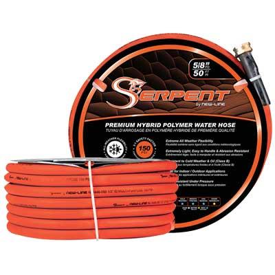 5/8" X 25FT HYDRA GARDEN HOSE 125 PSI w/MALE X FEMALE GHT